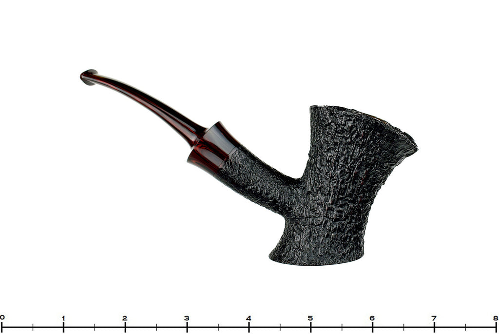 Jesse Jones Pipe Black Blast Bent Cherrywood at Blue Room Briars