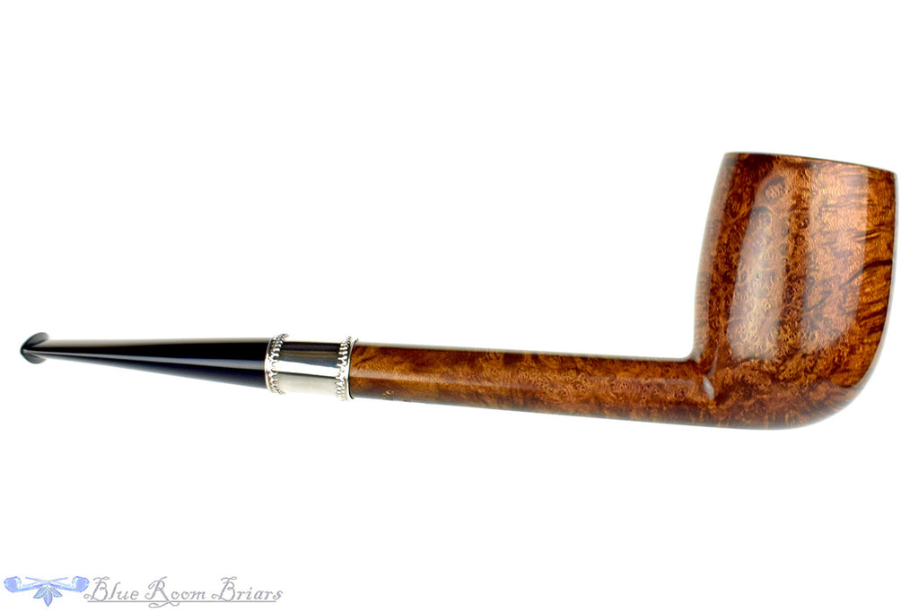 Jesse Jones Pipe XXL Smooth Canadian with Silver Band at Blue Room Briars