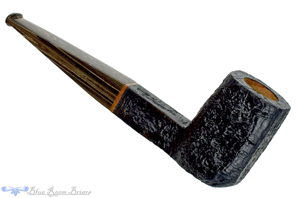 Blue Room Briars is proud to present this Colin Rigsby Pipe Black Blast Four Square with Brindle