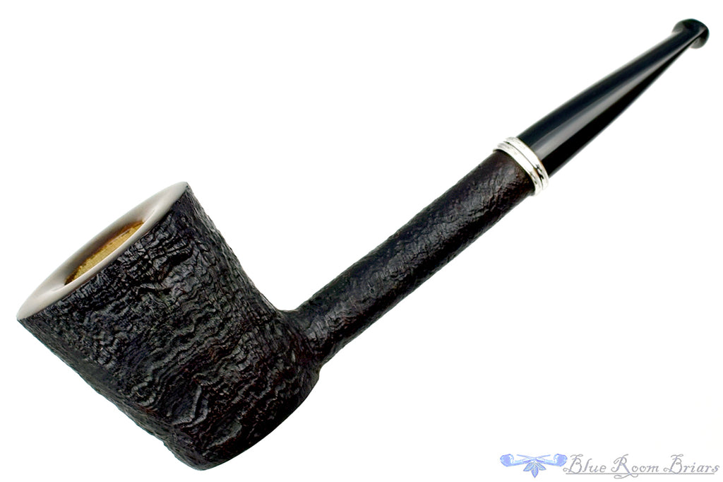 Colin Rigsby Pipe Black Blast Dublin Poker with Silver