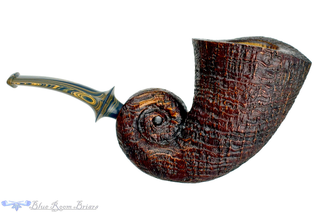 Bill Walther Pipe Ring Blast Nautilus with Brindle and Military Mount