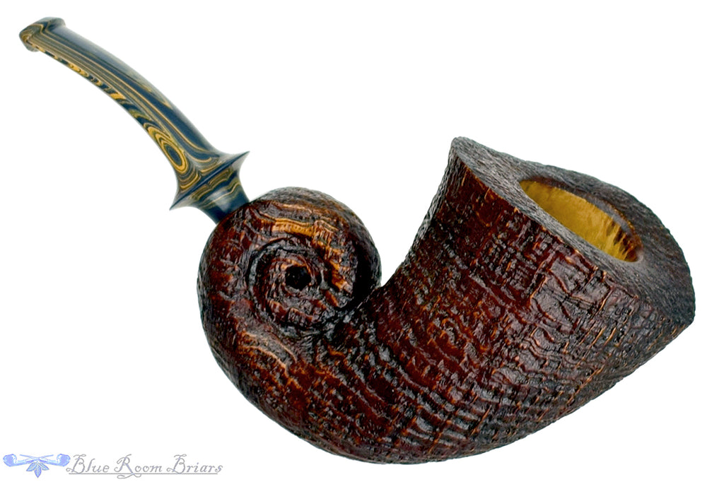 Bill Walther Pipe Ring Blast Nautilus with Brindle and Military Mount