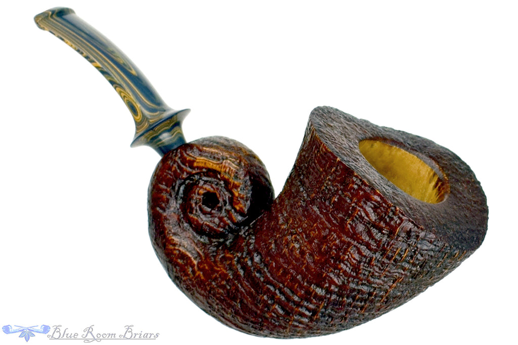 Bill Walther Pipe Ring Blast Nautilus with Brindle and Military Mount