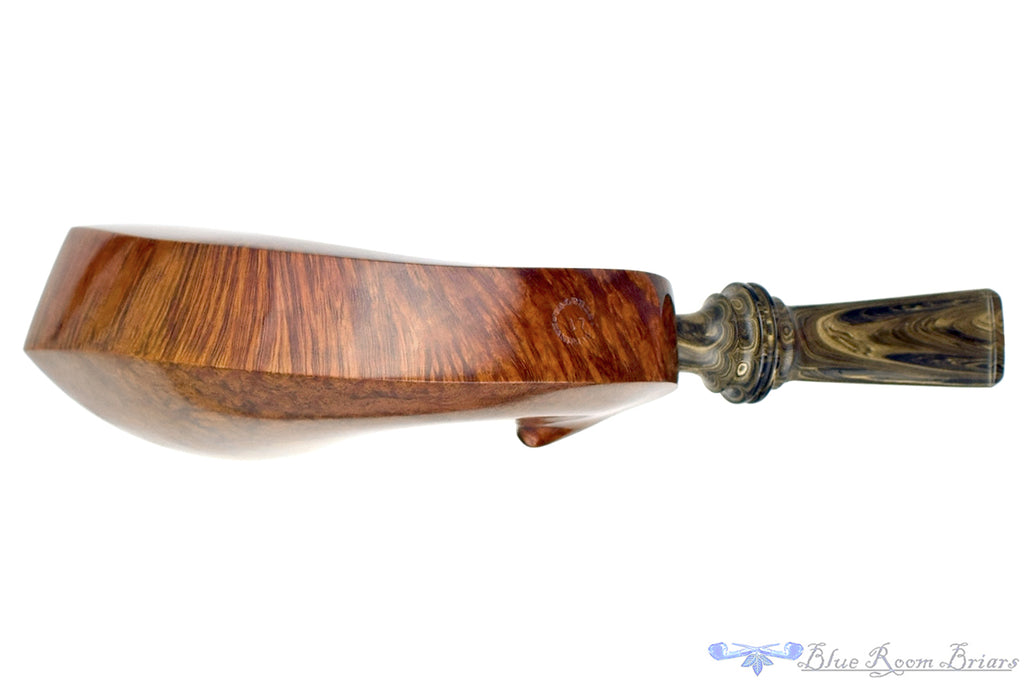 Blue Room Briars is proud to present this Bill Walther Pipe Mammoth Twisted Horn