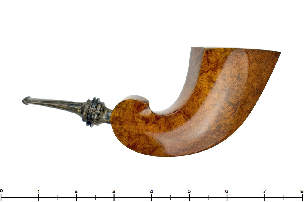 Blue Room Briars is proud to present this Bill Walther Pipe Mammoth Twisted Horn