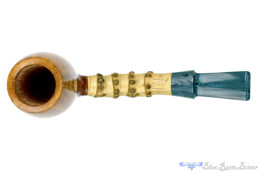 Blue Room Briars is proud to present this Bill Walther Pipe Bent Tall Egg Sitter with Bamboo