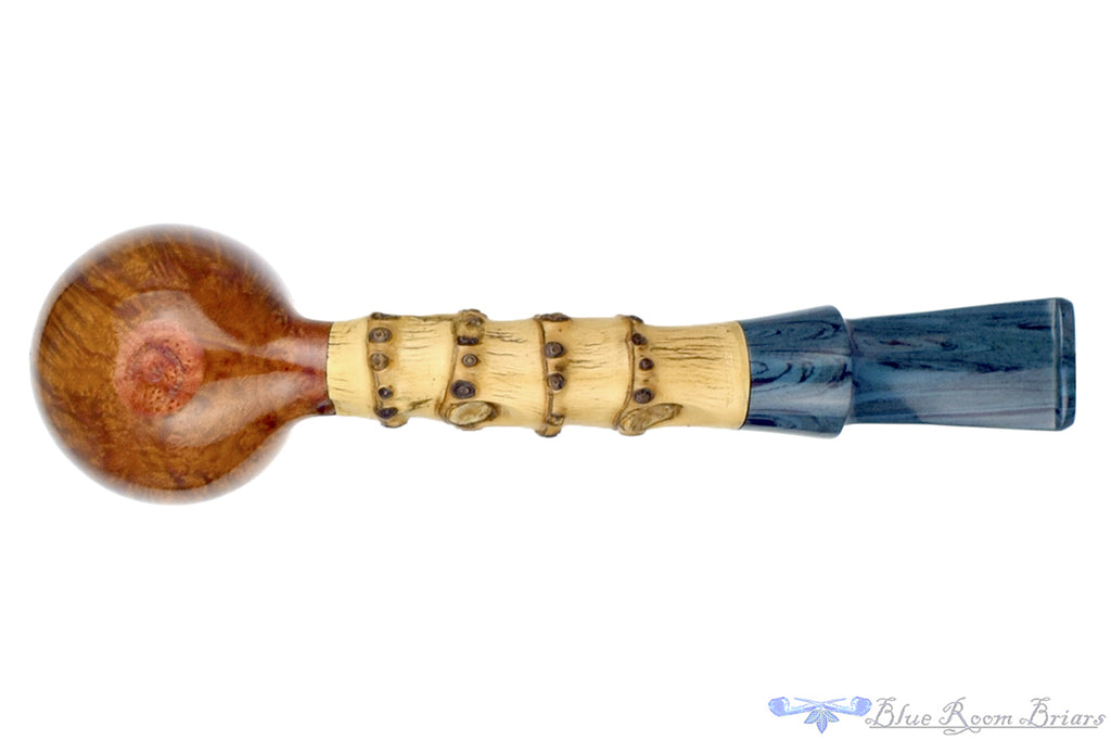 Blue Room Briars is proud to present this Bill Walther Pipe Bent Tall Egg Sitter with Bamboo