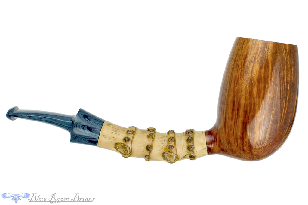 Blue Room Briars is proud to present this Bill Walther Pipe Bent Tall Egg Sitter with Bamboo