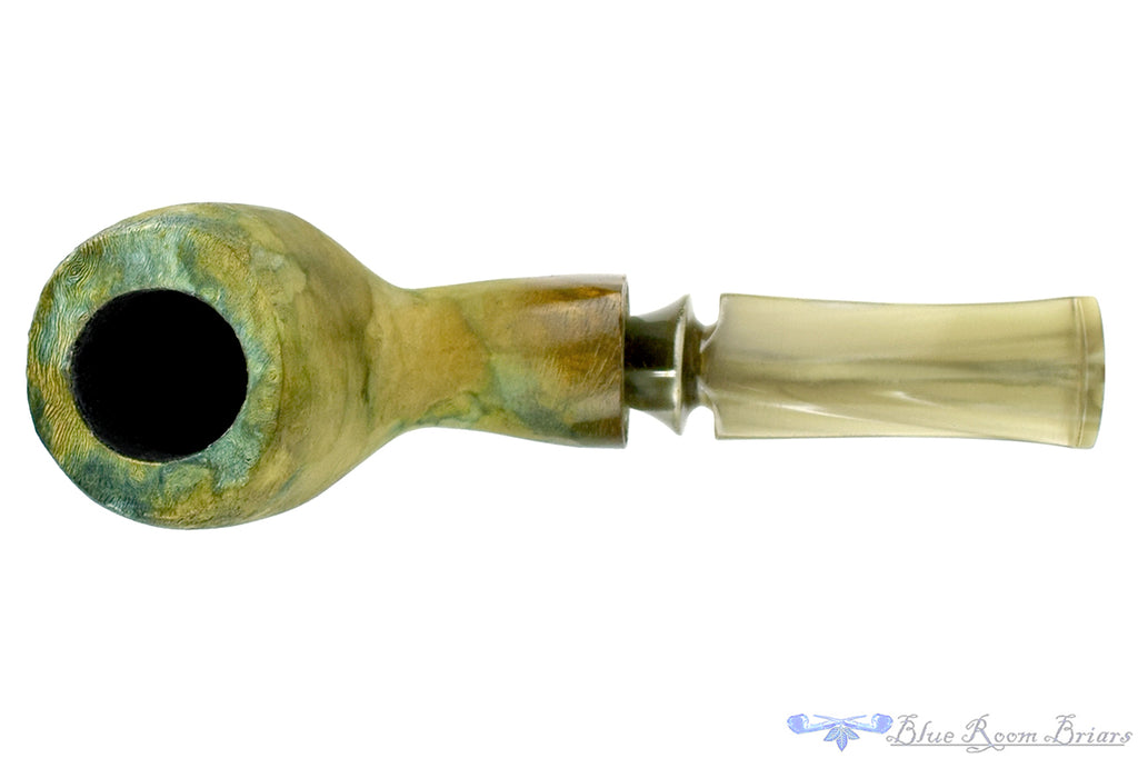 Blue Room Briars is proud to present this Ron Smith Pipe Bent Egg with Driftwood Finish