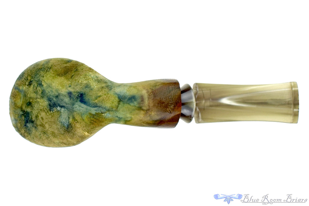 Blue Room Briars is proud to present this Ron Smith Pipe Bent Egg with Driftwood Finish