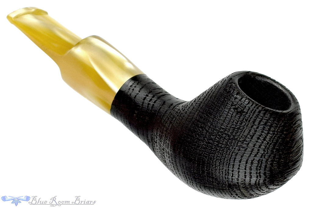 Blue Room Briars is proud to present this Ron Smith Pipe "Sven" Sandblast Morta Scoop
