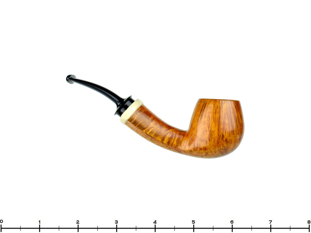 Charl Goussard Pipe Tear Drop Apple with Faux Ivory at Blue Room Briars