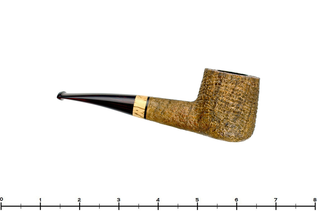 Blue Room Briars is proud to present this Jerry Crawford Pipe Ring Blast 55 with Spalted Tamarind and Brindle