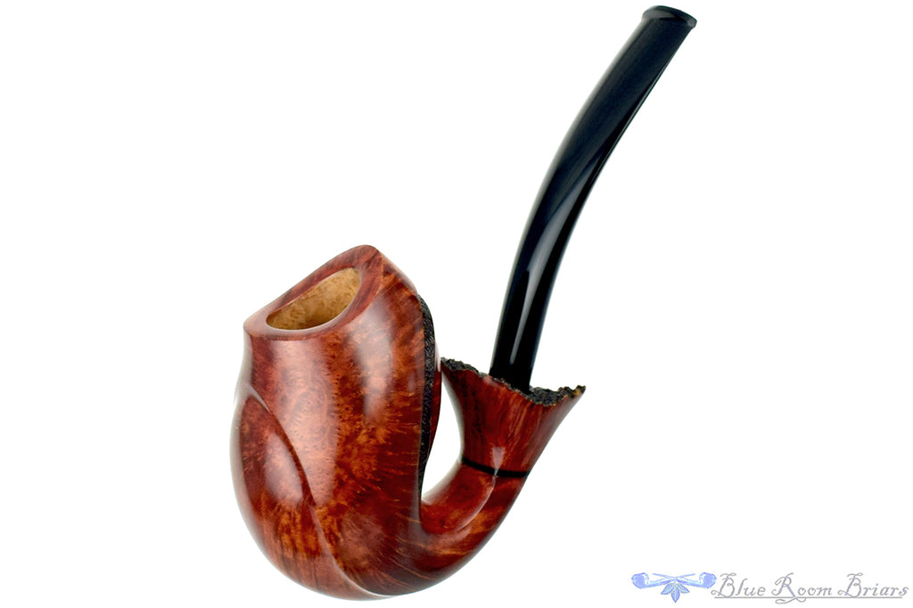 Blue Room Briars is proud to present this Alexa Pipe by Dragomir Aleksic 3/4 Bent Whale