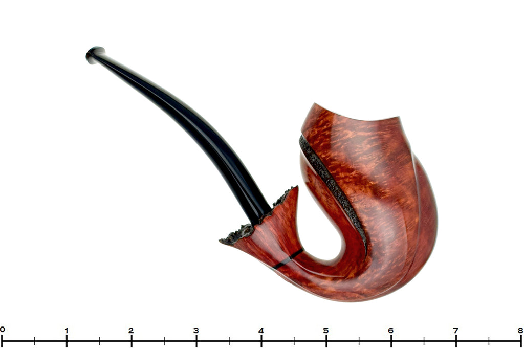 Blue Room Briars is proud to present this Alexa Pipe by Dragomir Aleksic 3/4 Bent Whale