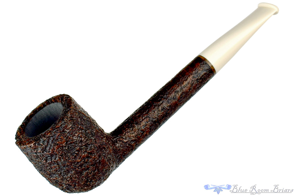 Blue Room Briars is proud to present this Bill Shalosky Pipe 608 Sandblast Liverpool with Juma Stem