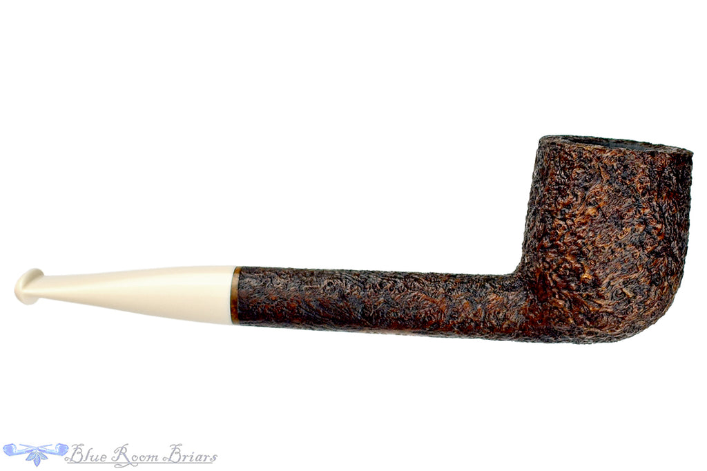 Blue Room Briars is proud to present this Bill Shalosky Pipe 608 Sandblast Liverpool with Juma Stem