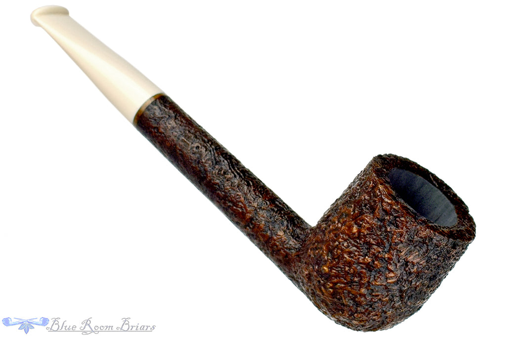 Blue Room Briars is proud to present this Bill Shalosky Pipe 608 Sandblast Liverpool with Juma Stem