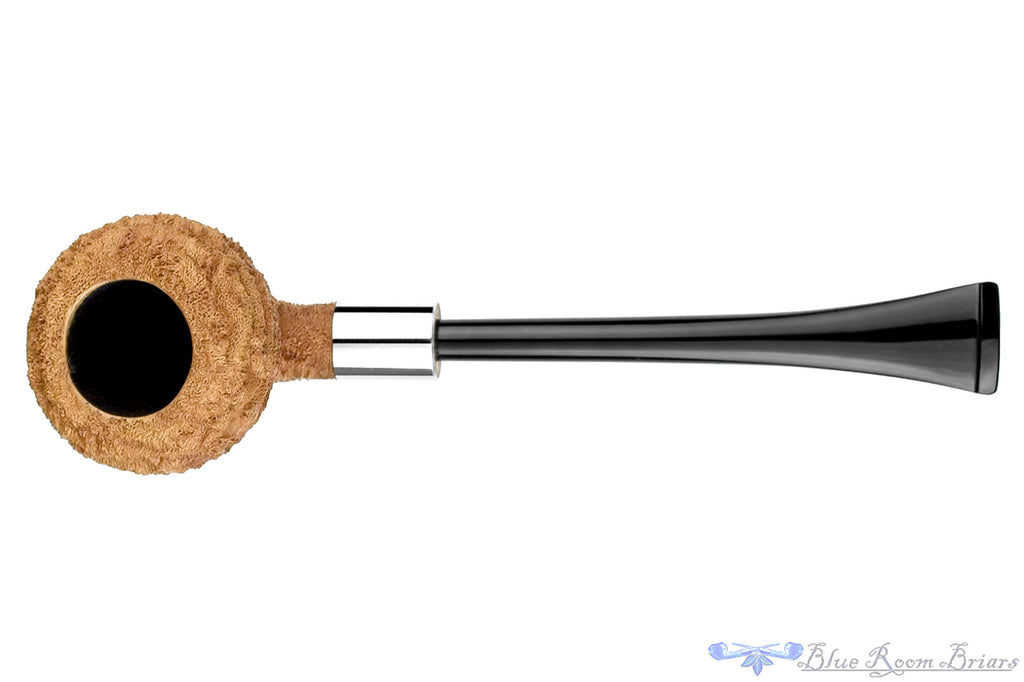 Yorgos Mitakidis Pipe 4422 Ring Blast Strawberry with Silver and Military Mount