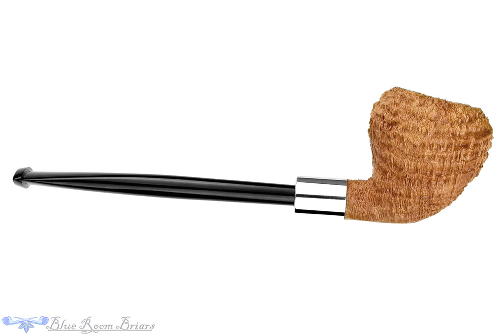 Yorgos Mitakidis Pipe 4422 Ring Blast Strawberry with Silver and Military Mount