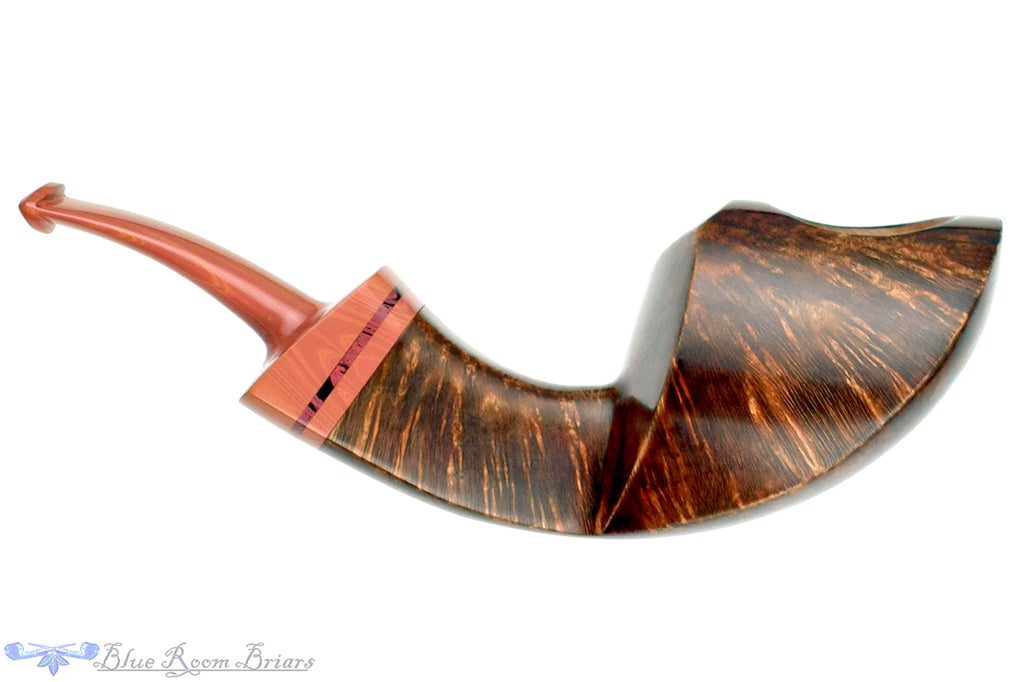 Blue Room Briars is proud to present this Andrey Kharitonov Pipe Blowfish with Brindle