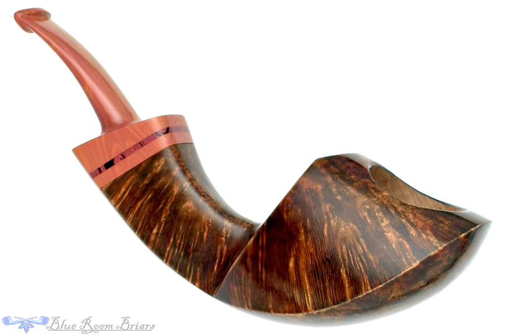 Blue Room Briars is proud to present this Andrey Kharitonov Pipe Blowfish with Brindle
