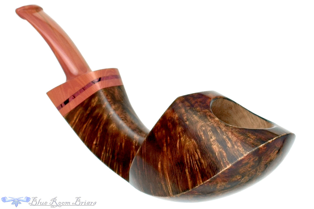 Blue Room Briars is proud to present this Andrey Kharitonov Pipe Blowfish with Brindle