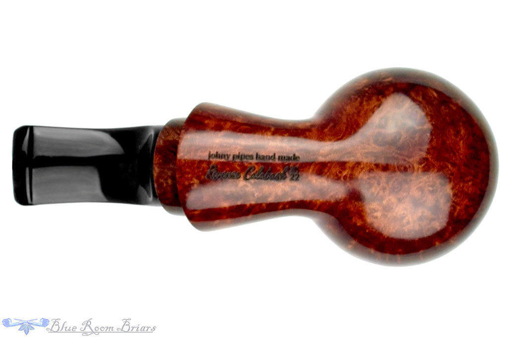 Blue Room Briars is proud to present this Johny Pipes Bent Tomato Reverse Calabash