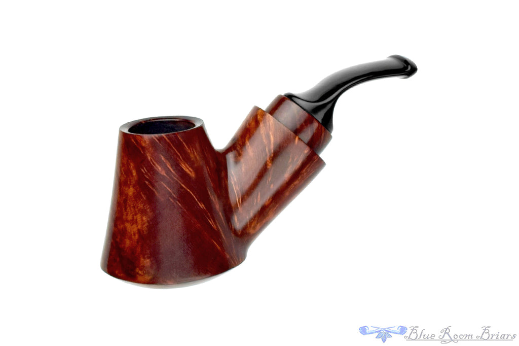 Johny Pipes Bent Volcano Reverse Calabash