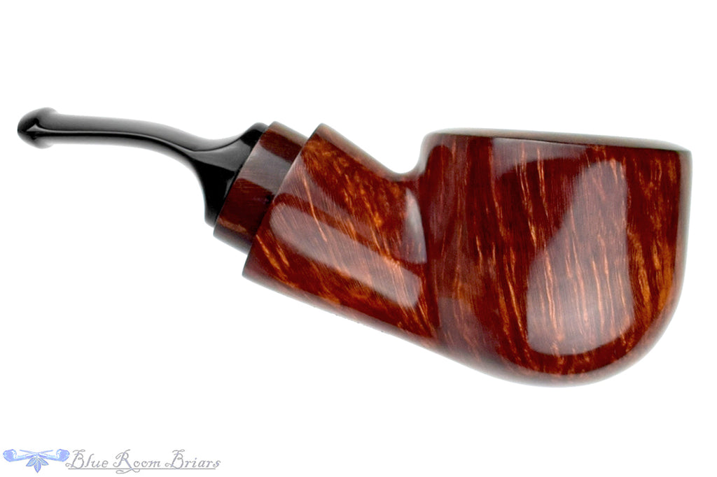 Blue Room Briars is proud to present this Johny Pipes Bent Pot Reverse Calabash