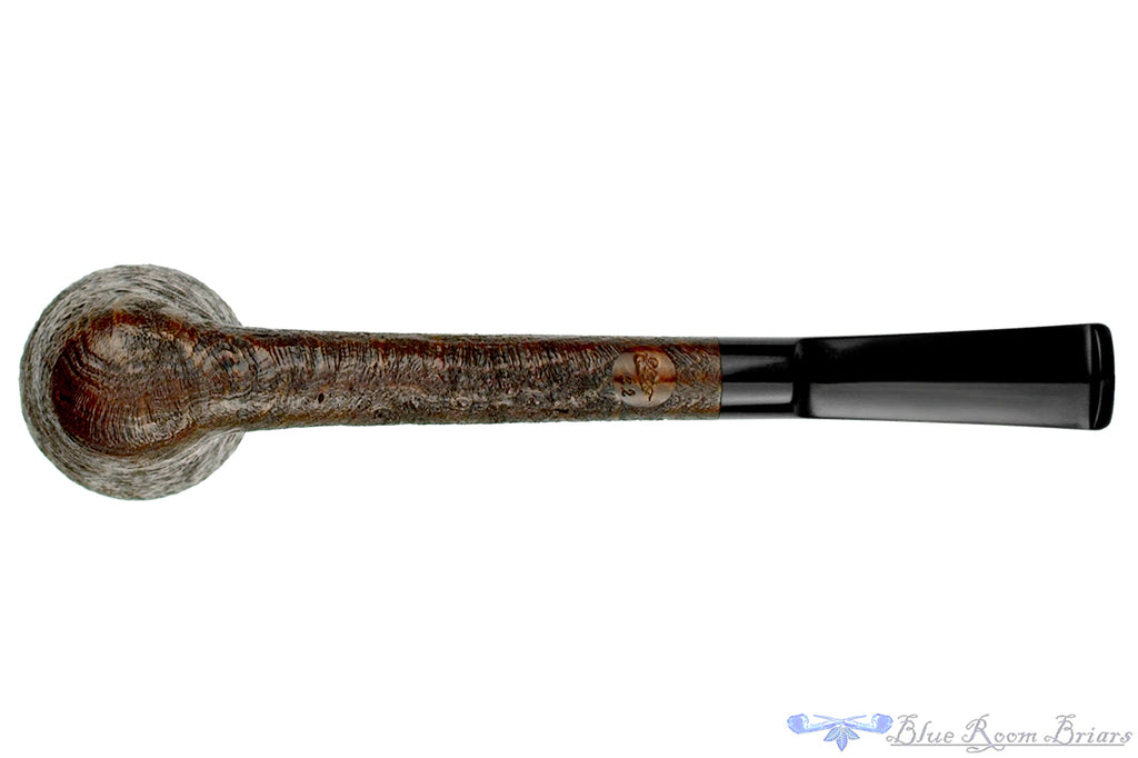 Blue Room Briars is proud to present this Doug Finlay Pipe Large Sandblast Rhodesian