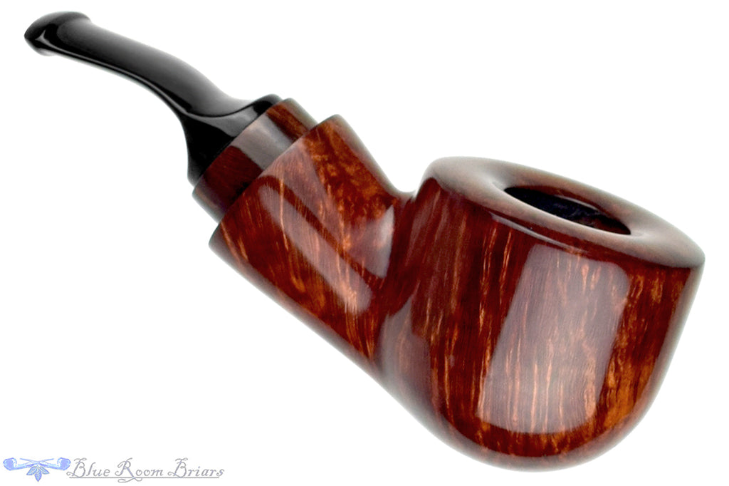 Blue Room Briars is proud to present this Johny Pipes Bent Pot Reverse Calabash