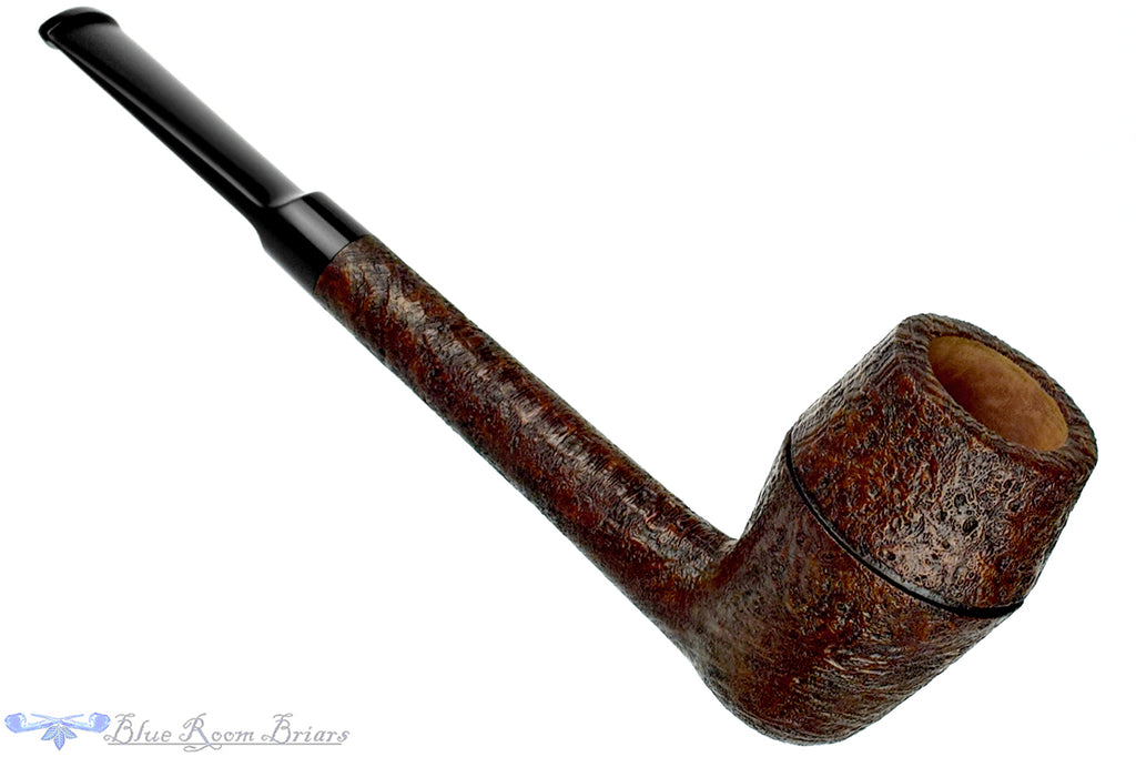 Blue Room Briars is proud to present this Doug Finlay Pipe Large Sandblast Rhodesian