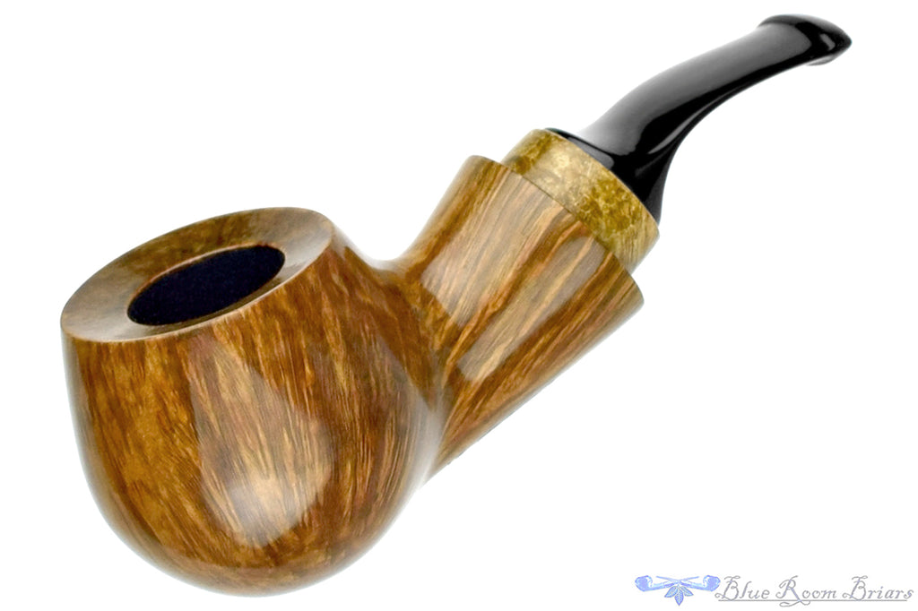 Blue Room Briars is proud to present this Johny Pipes Bent Apple Reverse Calabash