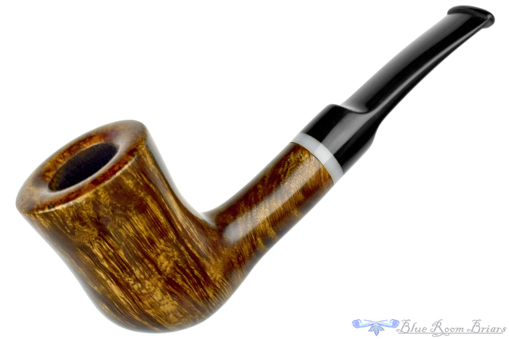 Blue Room briars is proud to present this Ron Smith Pipe Bent Urn with Acrylic