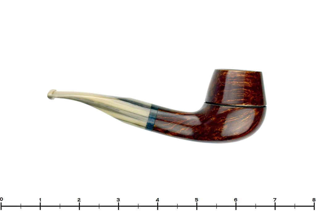 Blue Room Briars is proud to present this Ron Smith Pipe Bent Tall Rhodesian with Acrylic