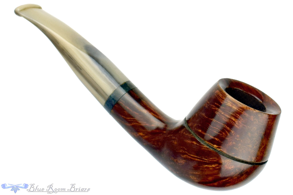 Blue Room Briars is proud to present this Ron Smith Pipe Bent Tall Rhodesian with Acrylic