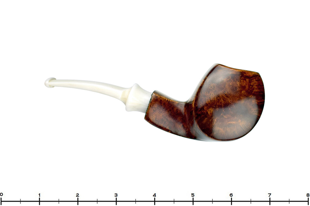 Blue Room Briars is proud to present this Ron Smith Pipe Smooth Bent Blowfish