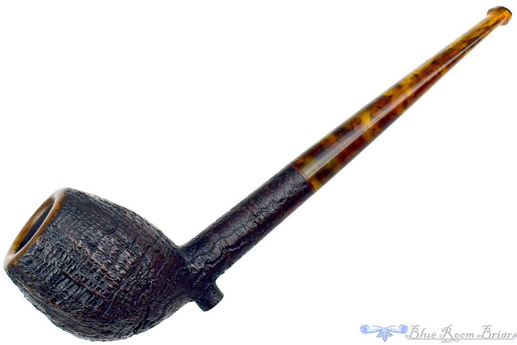 Joe Hinkle Pipe Sandblast Cutty with Tortoise Shell