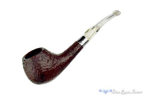 John Bessai Special Rusticated Canadian Sitter Estate Pipe