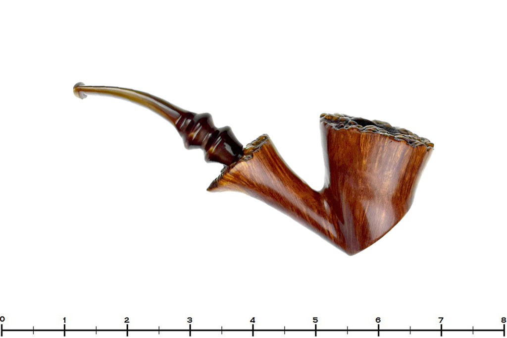 Blue Room Briars is proud to present this American Bent Freehand Sitter with Plateaux Estate Pipe