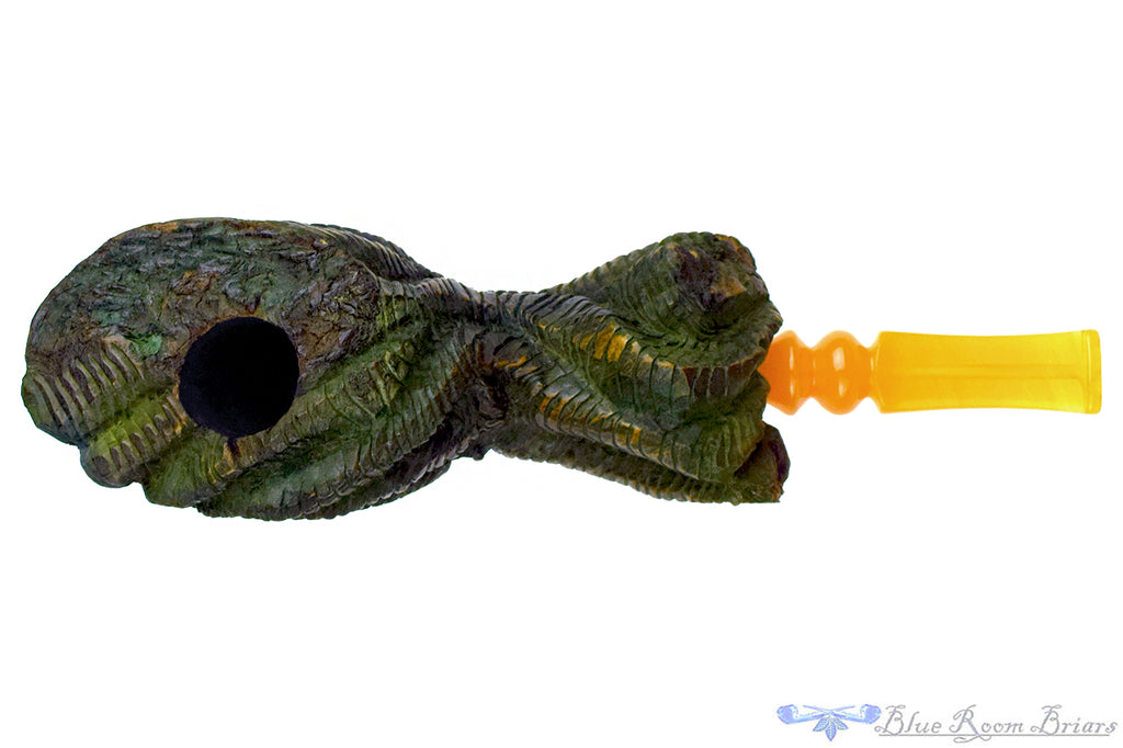 Blue Room Briars is proud to present this Justin Parker H.P. Lovecraft Themed Handmade Sculpted Cthulhu Estate Pipe