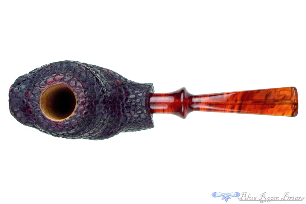 Blue Room Briars is proud to present this Justin Parker H.P. Lovecraft Themed Yig UNSMOKED Estate Pipe
