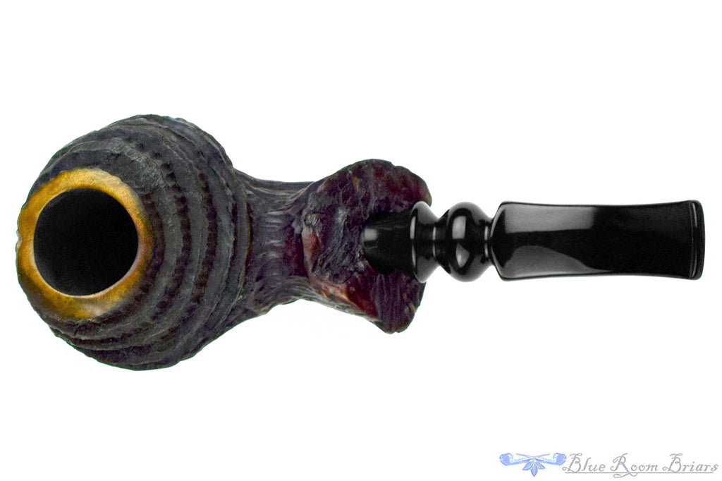 Blue Room Briars is proud to present this Justin Parker H.P. Lovecraft Themed Black Goat of the Woods Estate Pipe