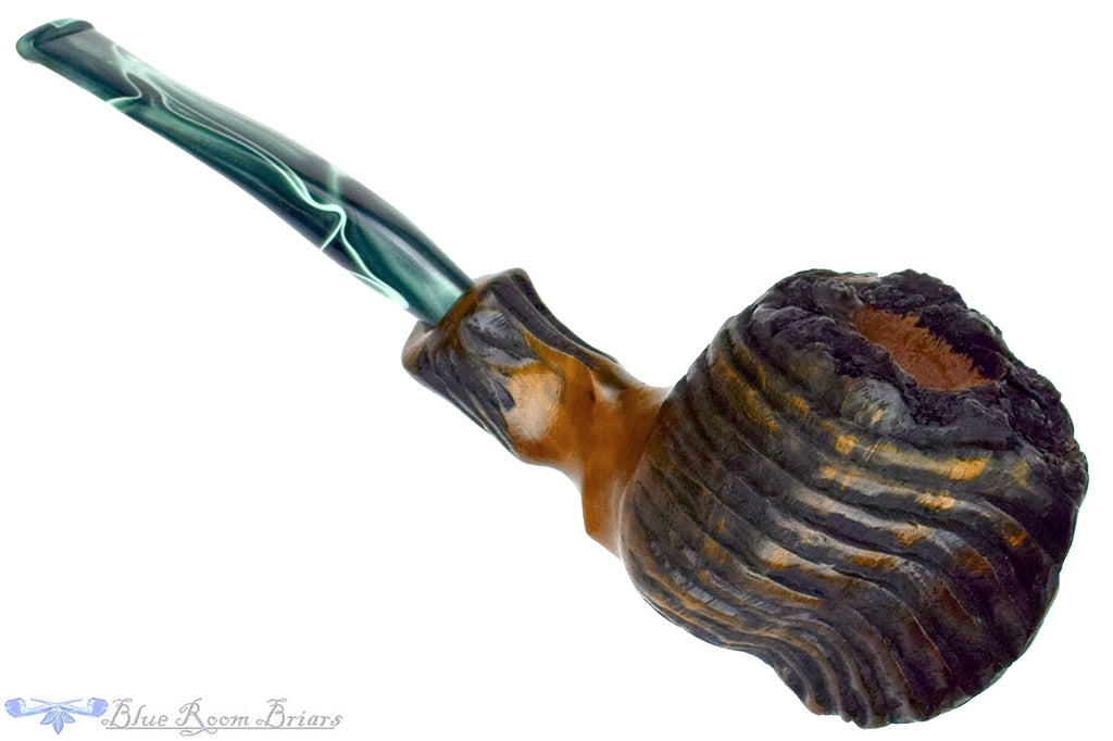 Blue Room Briars is proud to present this Justin Parker H.P. Lovecraft Themed UNSMOKED Estate Pipe