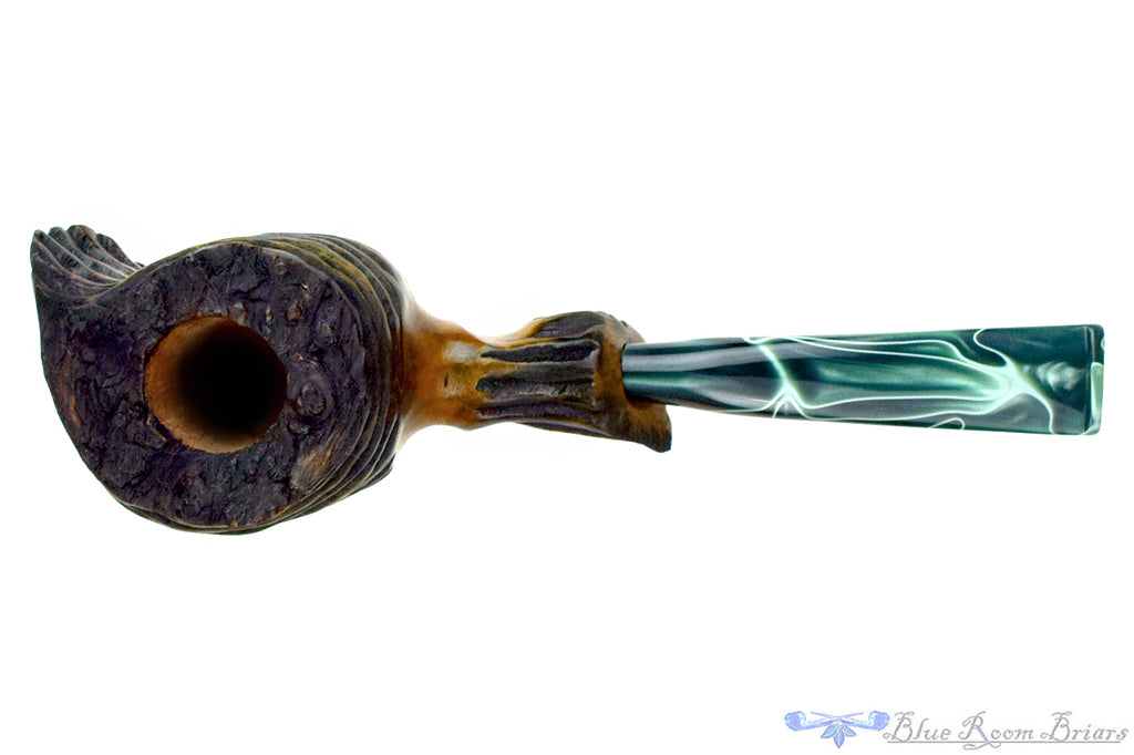 Blue Room Briars is proud to present this Justin Parker H.P. Lovecraft Themed UNSMOKED Estate Pipe