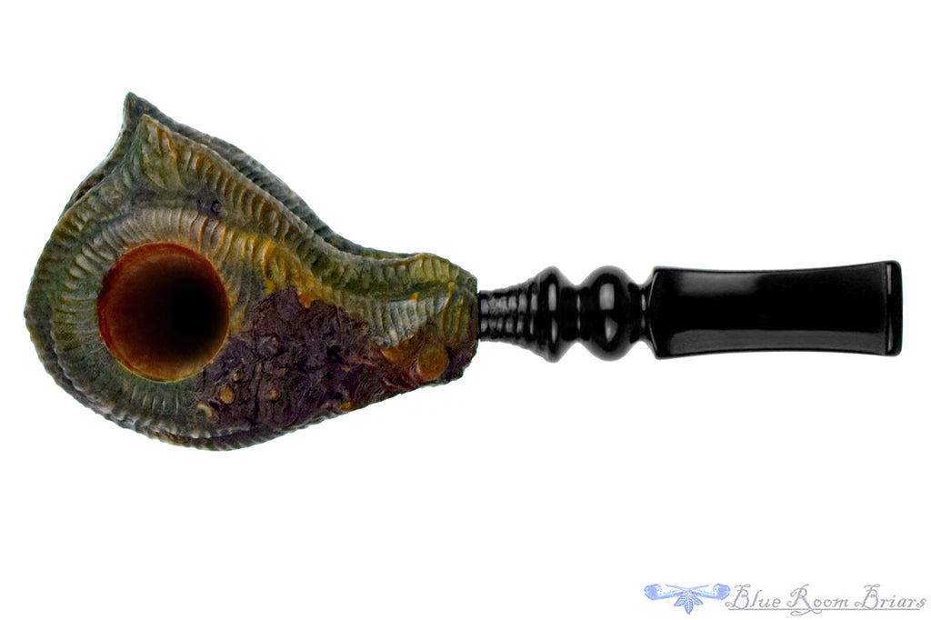Blue Room Briars is proud to present this Justin Parker H.P. Lovecraft Themed Shoggoth UNSMOKED Estate Pipe