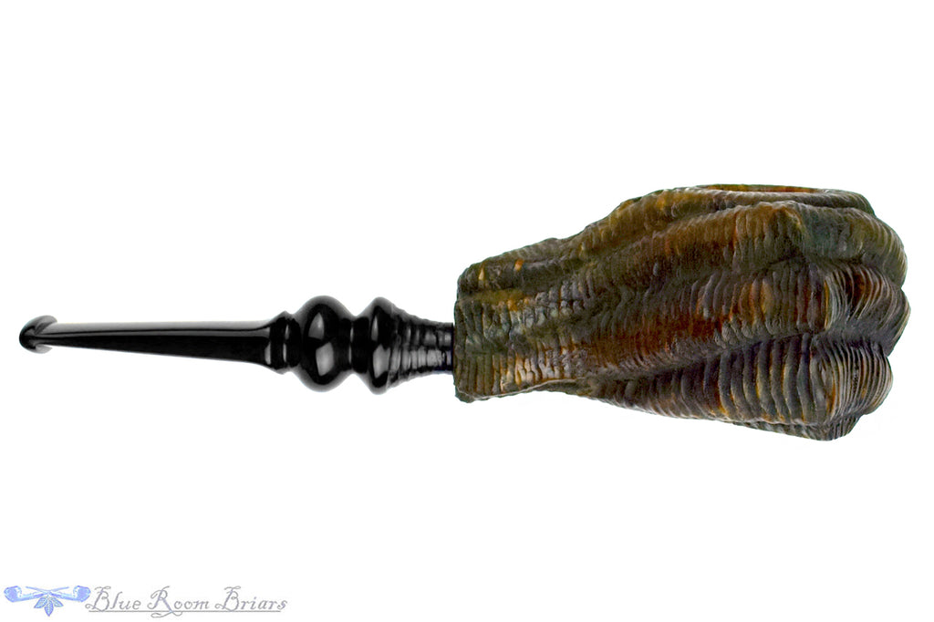 Blue Room Briars is proud to present this Justin Parker H.P. Lovecraft Themed Shoggoth UNSMOKED Estate Pipe