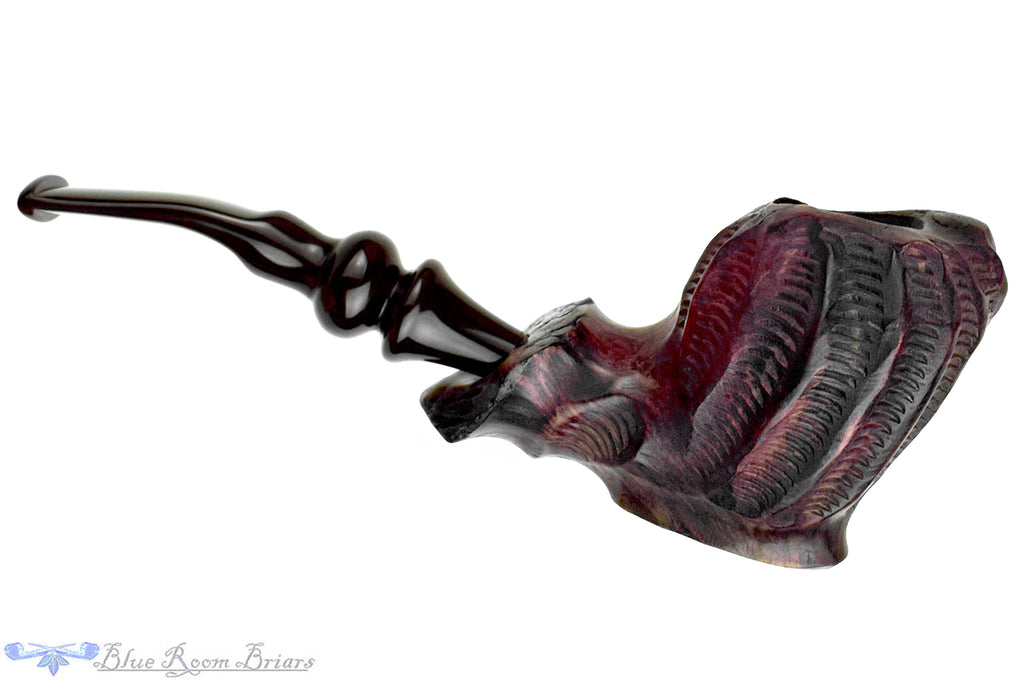 Blue Room Briars is proud to present this Justin Parker H.P. Lovecraft Themed Freehand Sitter Estate Pipe