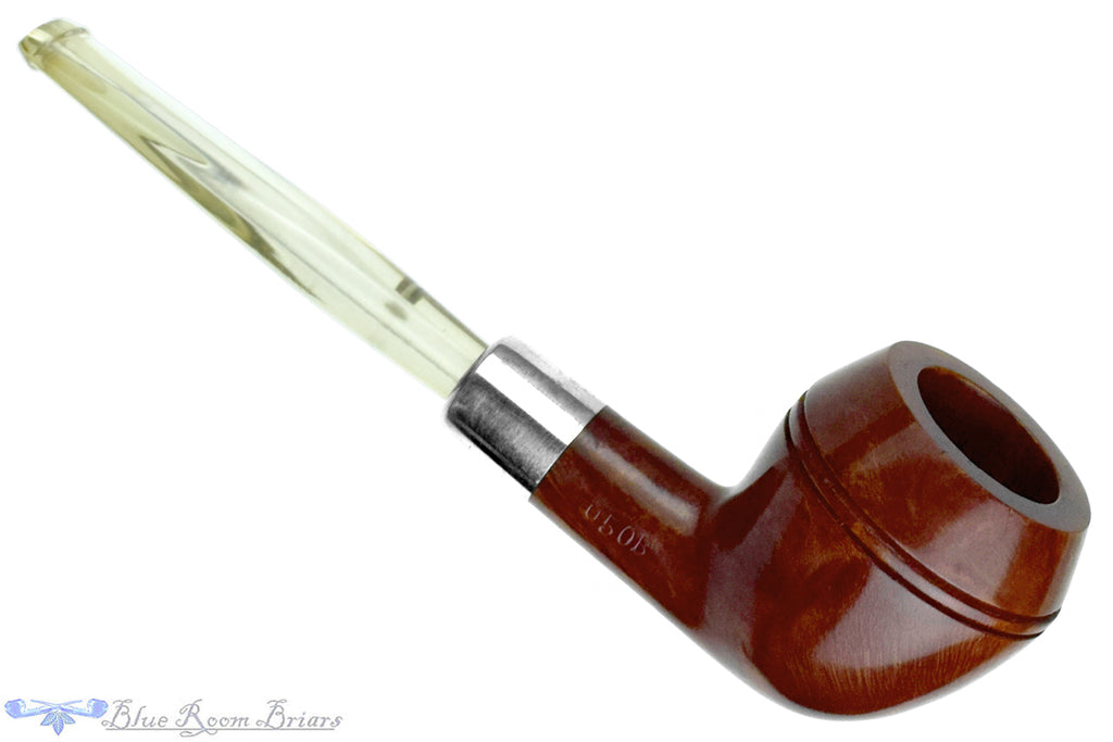 Blue Room Briars is proud to present this Kaywoodie Standard 050B Rhodesian with Aluminum and Military Mount UNSMOKED Estate Pipe